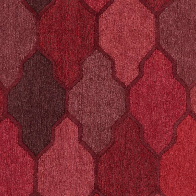 Hand-Tufted Ryde Moroccan Trellis Wool Rug