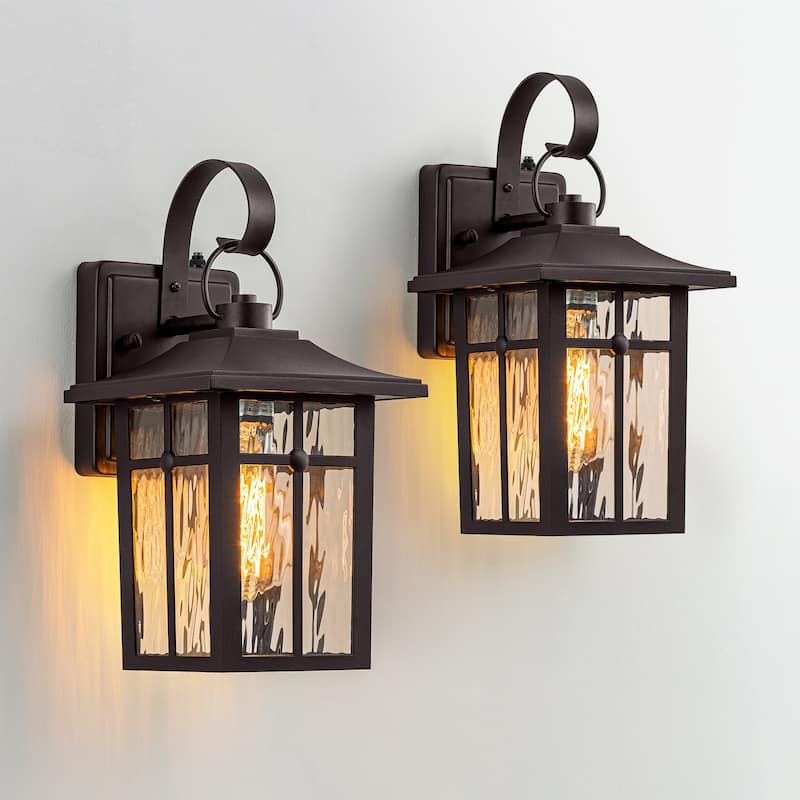 Maxax Wall Light (Set of 2) - Oil Rubbed Bronze