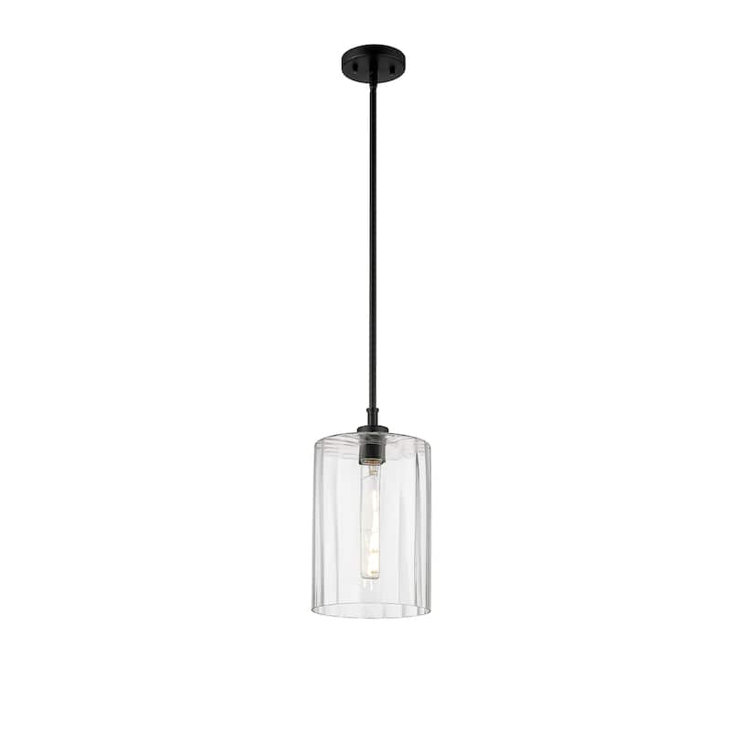 Chastine 1-Light Pendant Light - Matte Black