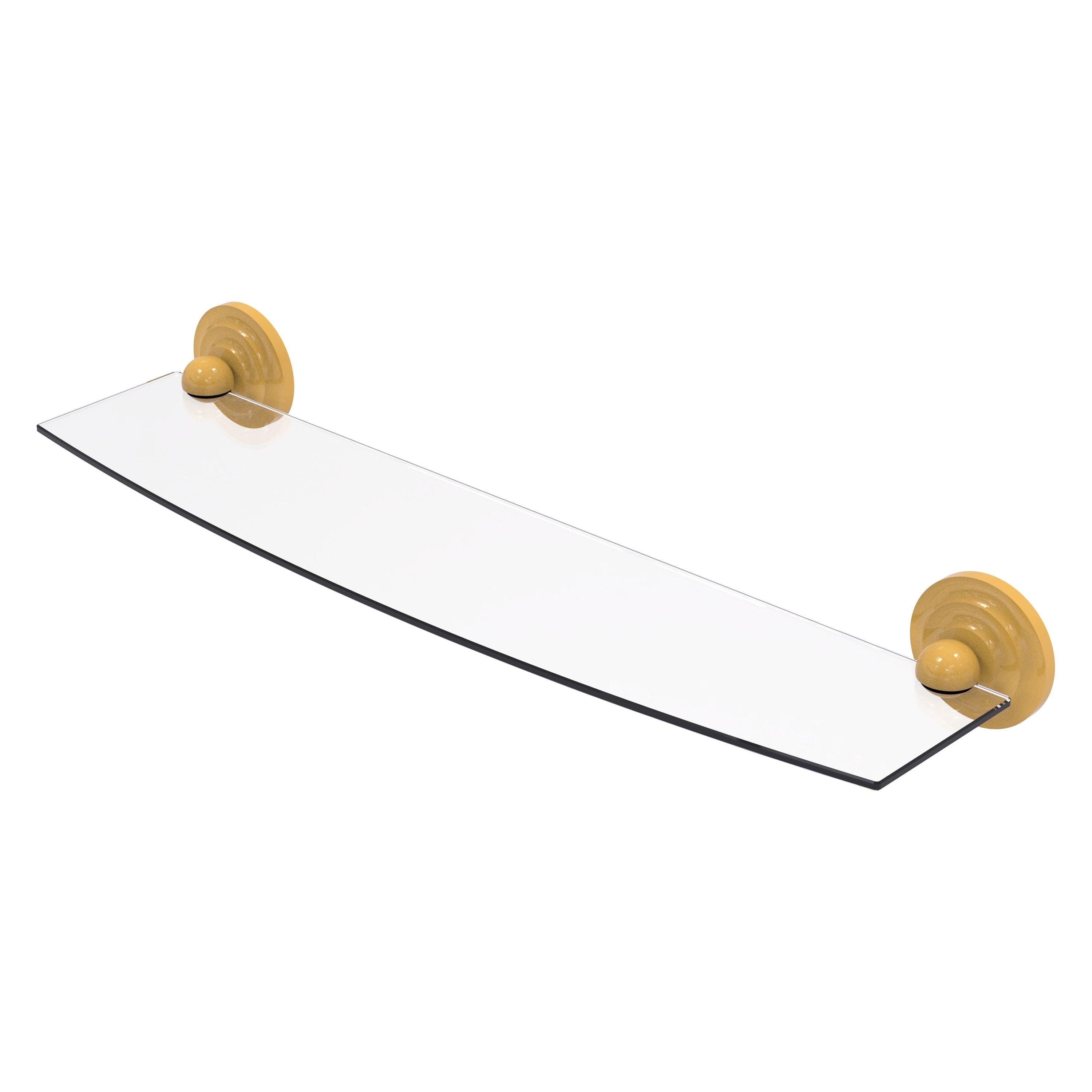 Allied Brass Prestige Que New Collection 18 Inch Glass Shelf