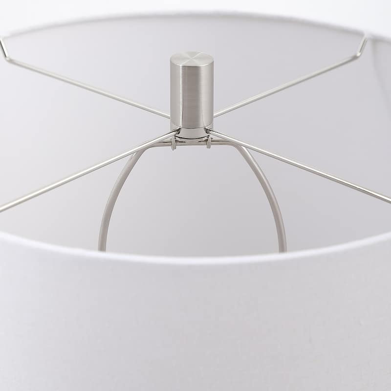 Brushed nickel 1-light Table Lamp
