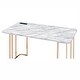 preview thumbnail 4 of 11, Woren Contemporary 47-inch Steel Computer Desk with USB Ports by Furniture of America
