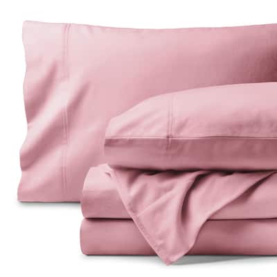 Bare Home Organic Cotton Flannel Sheet Set