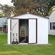 Metal garden sheds 10ftx8ft outdoor storage sheds for garden - Bed Bath ...