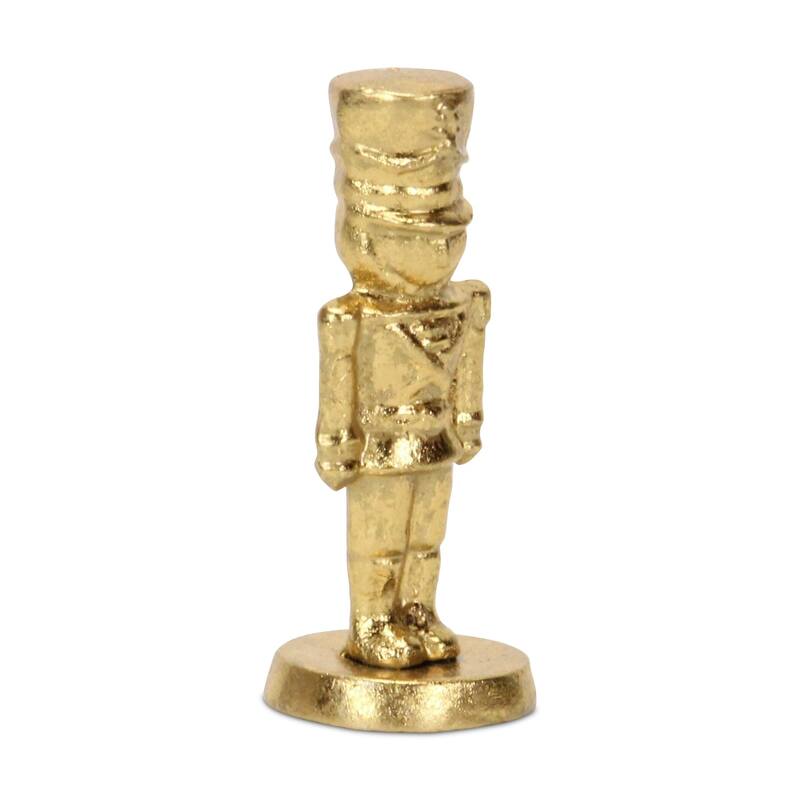 Clara Gold Cast Iron Nutcracker Figurine