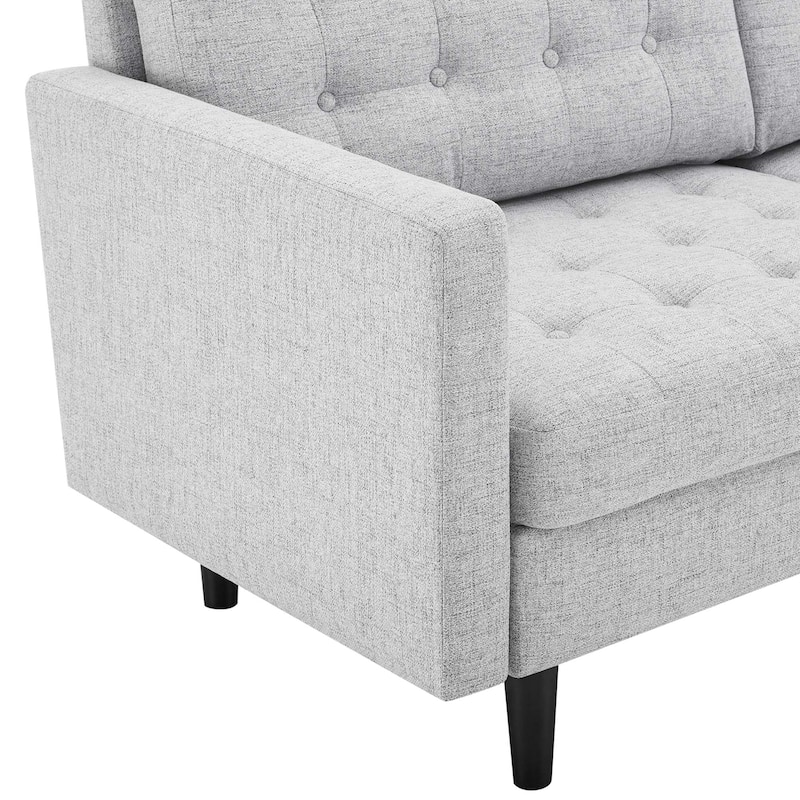 Exalt Tufted Fabric Sofa
