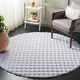 preview thumbnail 13 of 56, SAFAVIEH Faux Rabbit Bubble Ondine Machine Washable & Slip Resistant Shag Rug
