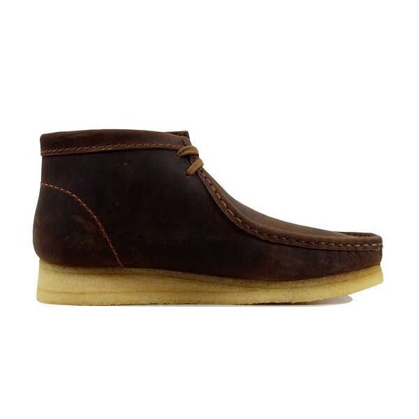 beeswax wallabee boot