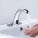 preview thumbnail 2 of 5, EPOWP Automatic Sensor Touchless Bathroom Sink Faucet with Deck Plate