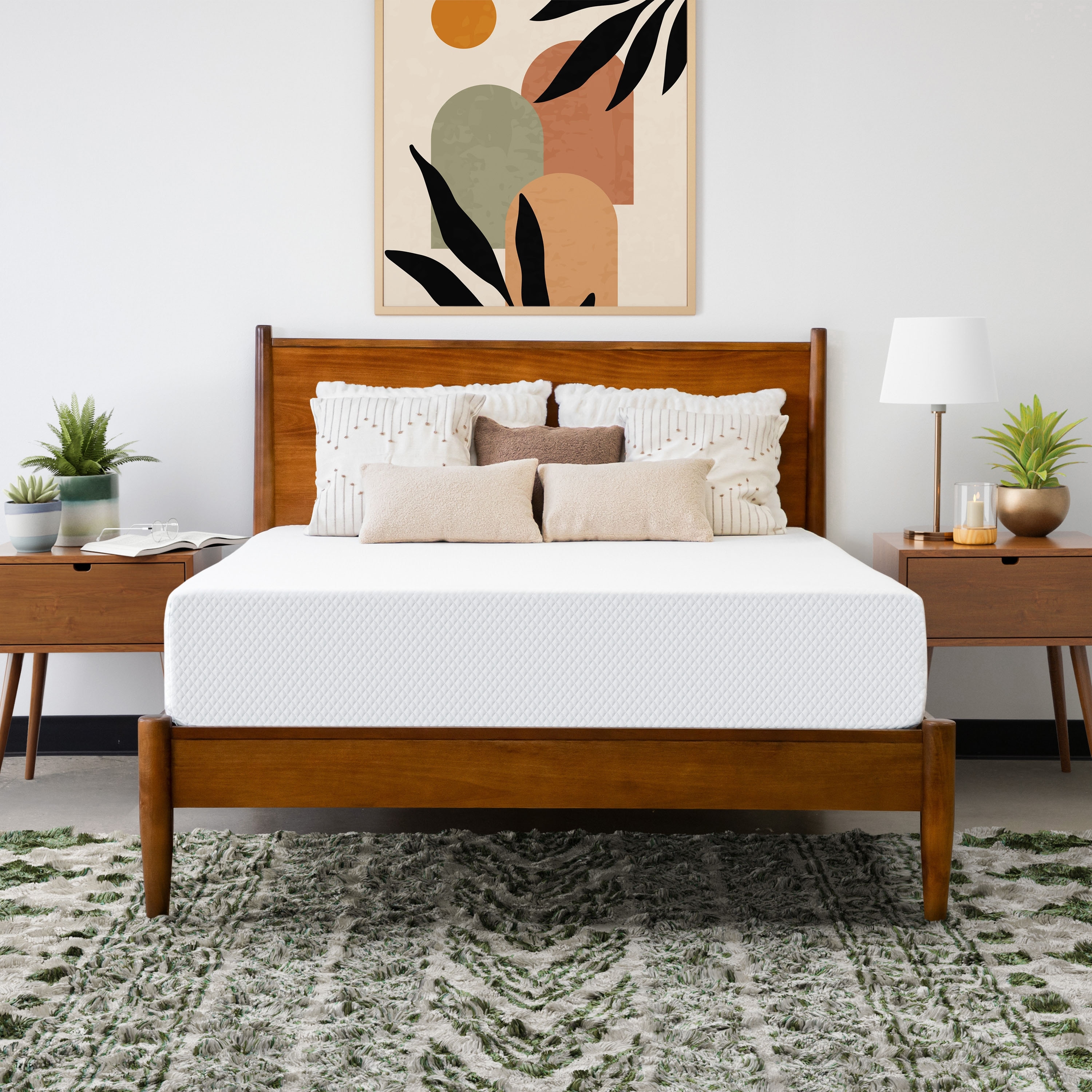 247 Shop At Home Rejuv 10-inch Premium Memory Foam Mattress in a Box