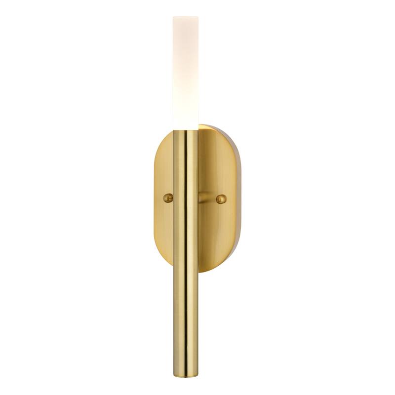 Vaxcel Lighting W0490 18" Tall LED Wall Sconce - Satin Brass
