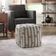 Option Black & White Houndstooth Pattern Fabric