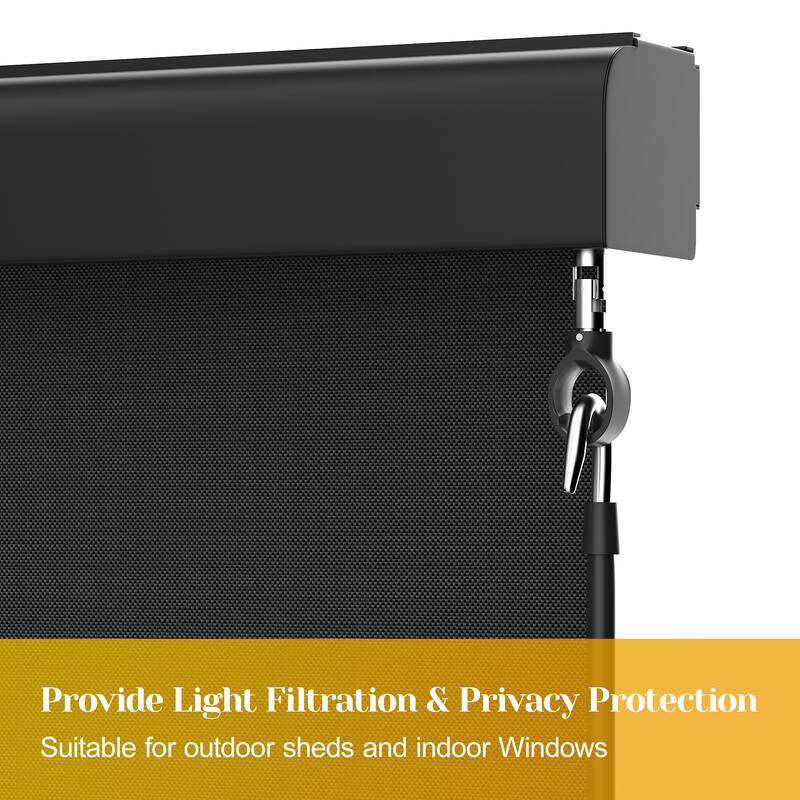 4'W X 6'H Outdoor Roller Shade