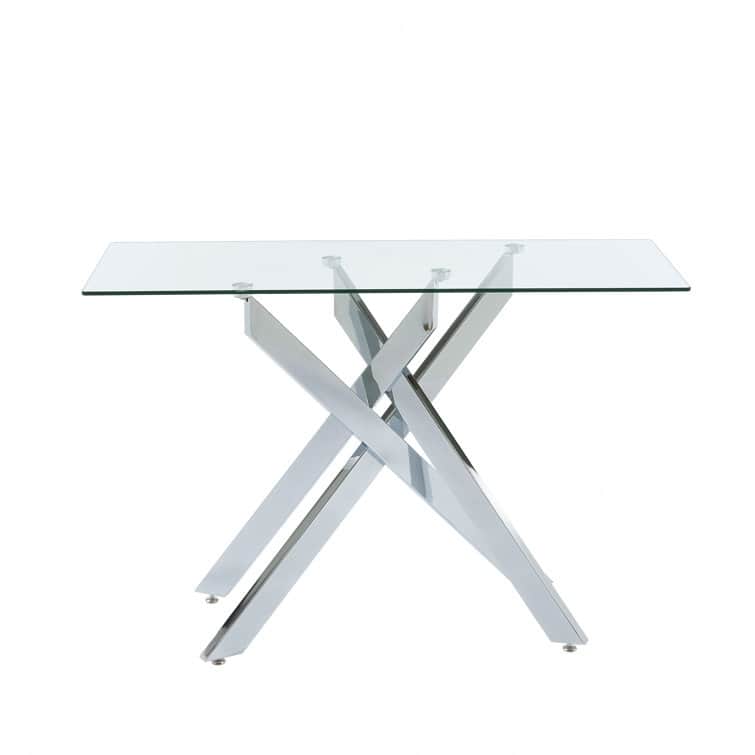 Glass Top Coffee Table End Table Console Table for Living Room 3pcs/set