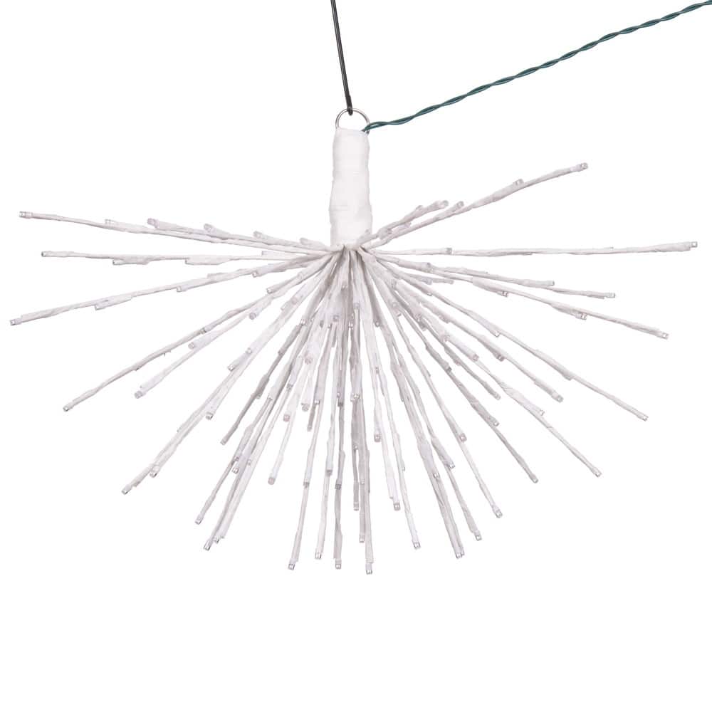 Vickerman 160Lt x 24" White Starburst Pure White 5mm LED Wide Angle Lights
