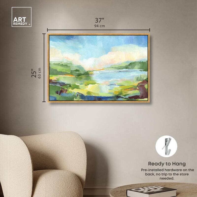 Walk on a Sunny Day Canvas by Art Remedy