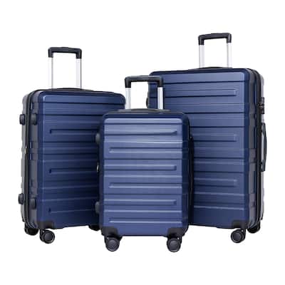 luggage sets 3 piece,carry-on luggage with wheels,check in luggage,28/24/20 inch luggage,tsa approved lock,hardshell suitcase
