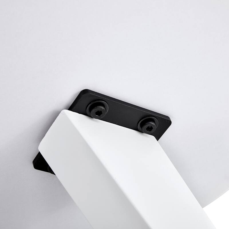 Modern Minimalist Imitation Marble Tabletop Coffee Table. Solid Wood Spray Painted Desk Legs, Cloud Shape