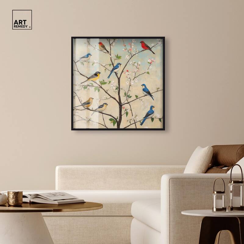 Arboreal Aria I Shadowbox by Art Remedy