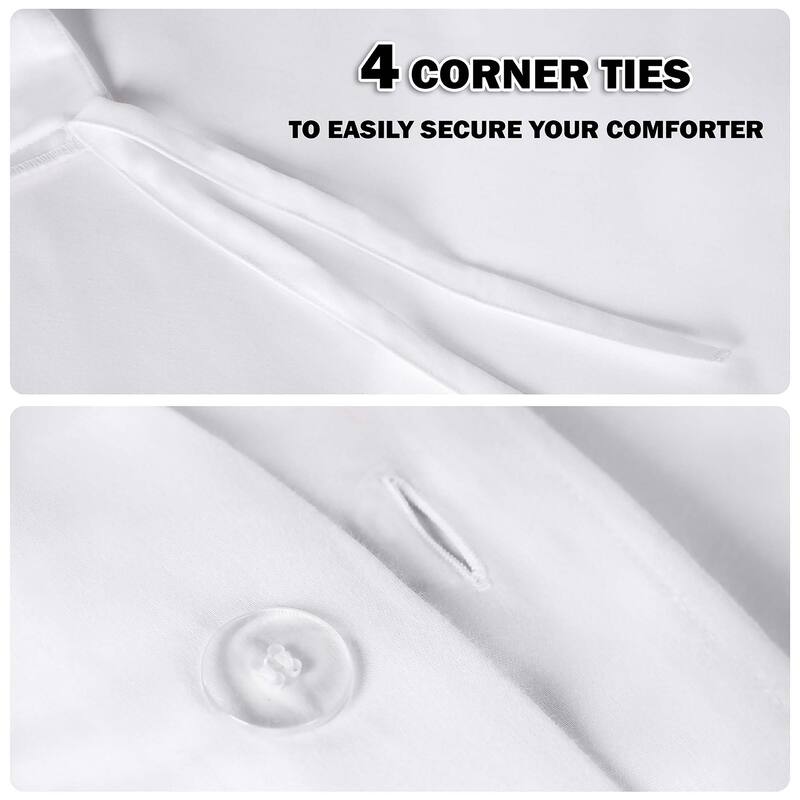 Superior Egyptian Cotton 1000 Thread Count Embroidered Scroll Duvet Cover Set