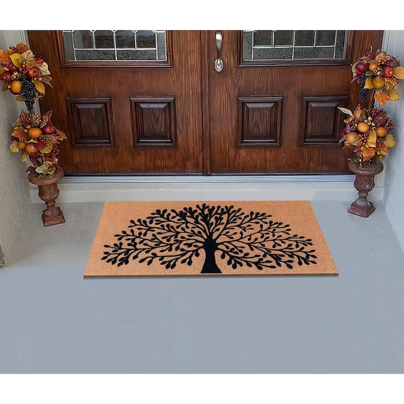 A1HC Entrance Durable Thin Profile Heavy Duty Non-Slip Flock Doormat