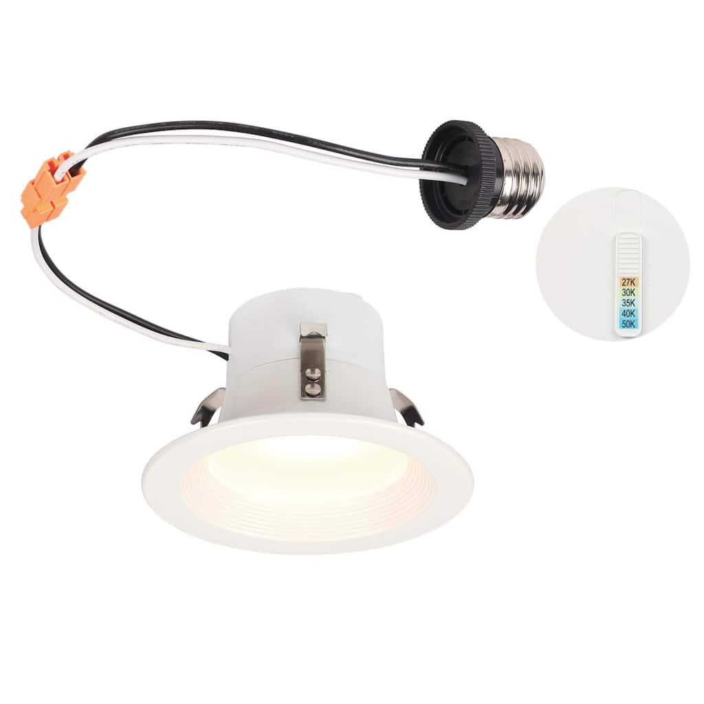 Westinghouse Lighting 14-Watt (100-Watt Equivalent) 5-6 in. Recessed LED Downlight with Color Temperature Selection - 5-6 Inch