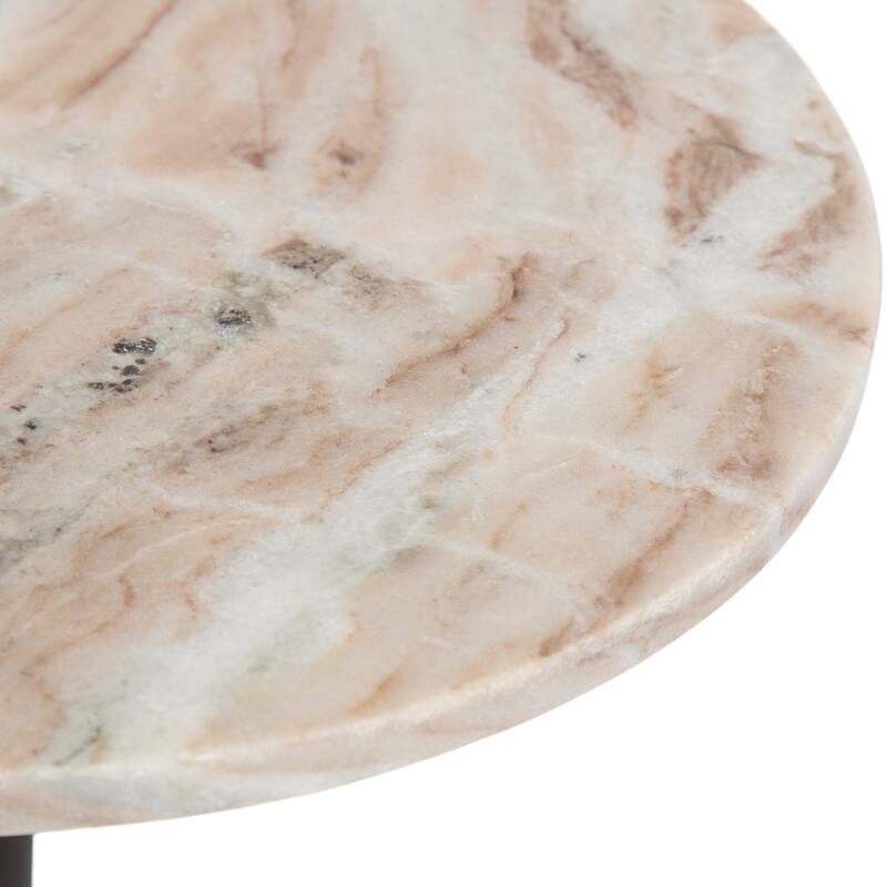 Kate and Laurel Tira Round Side Table