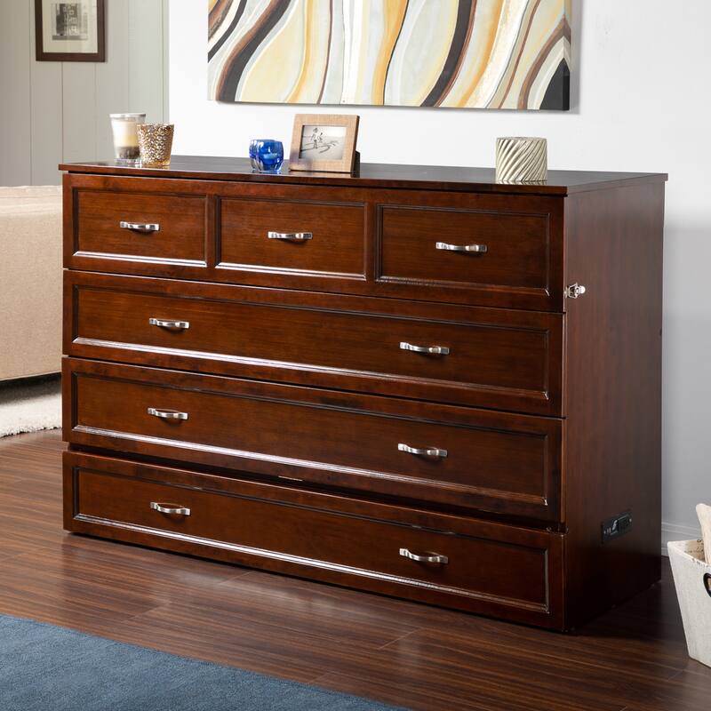 Deerfield Murphy Queen Bed Chest with Mattress