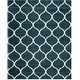 preview thumbnail 110 of 122, SAFAVIEH Hudson Shag Ogee Trellis 2-inch Thick Area Rug 8' x 10' - Slate Blue/Ivory