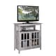 preview thumbnail 26 of 33, Copper Grove Angelina 2-door TV Stand