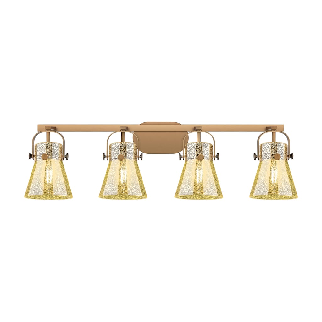 Innovations Lighting 423-4W-11-37 Pilaster II Cone Vanity Pilaster II