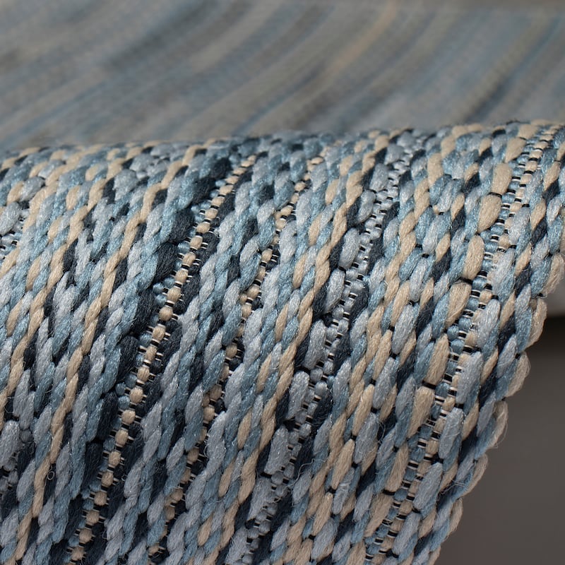 Liora Manne Miranda Tweed Stripe Indoor/Outdoor Rug
