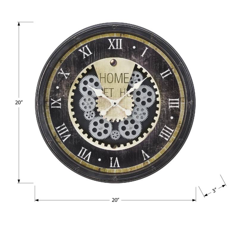 20" Round Wall Clock