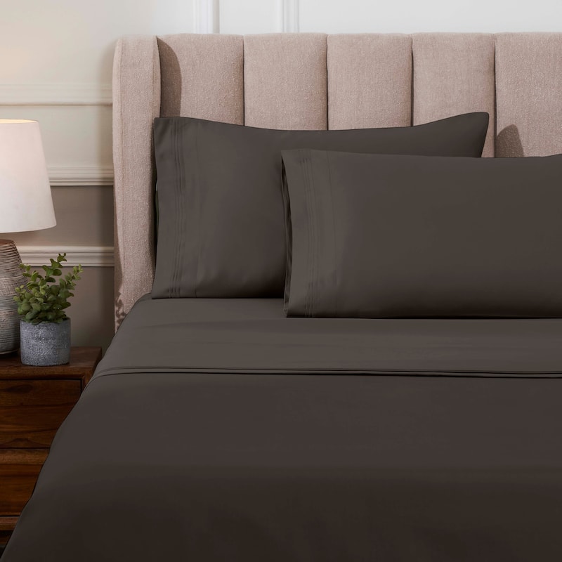 Superior Egyptian Cotton 1000 Thread Count Deep Pocket Solid Sheet Set