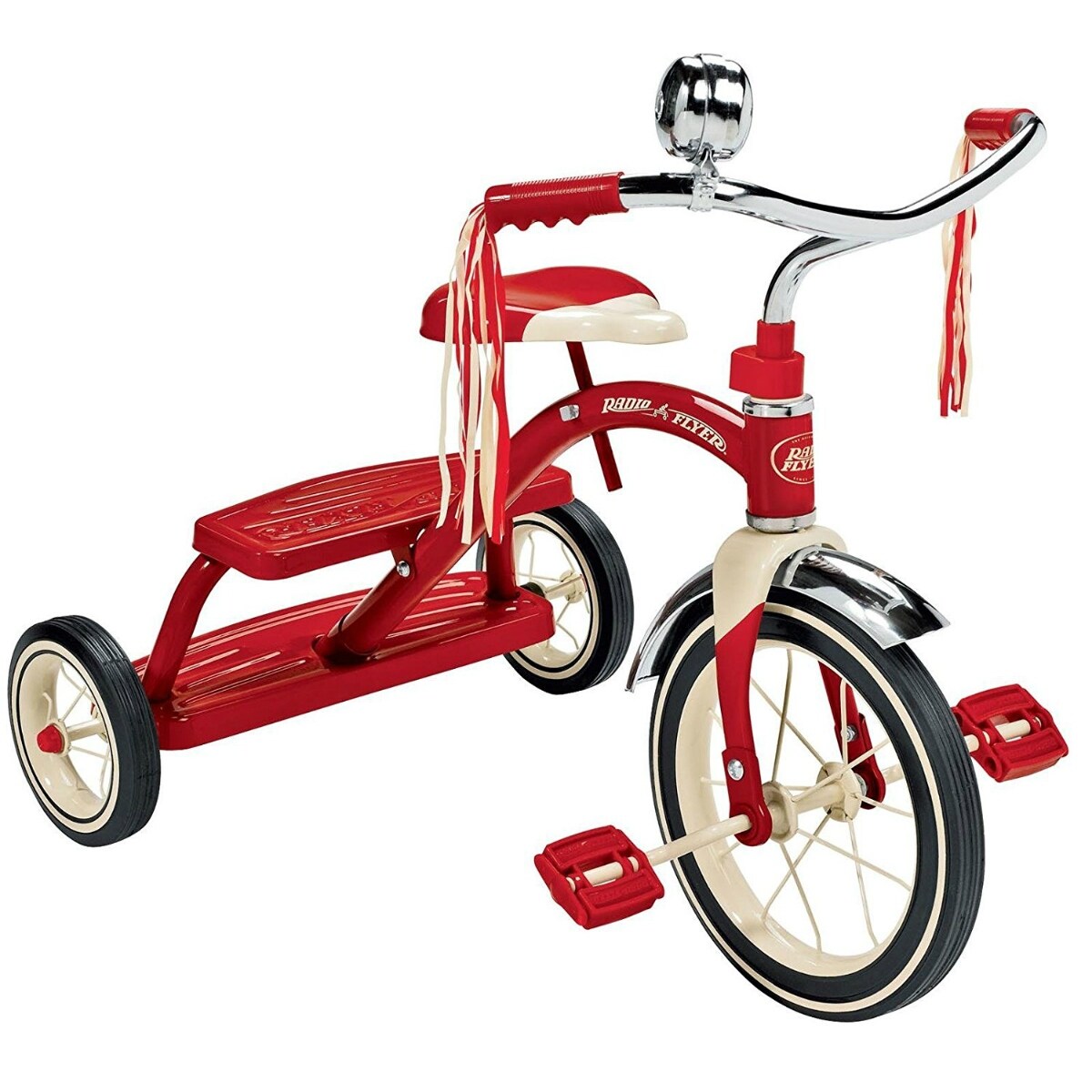 purple radio flyer tricycle