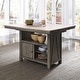 preview thumbnail 1 of 11, Lindsey Farm Sandstone Kitchen Island Grey