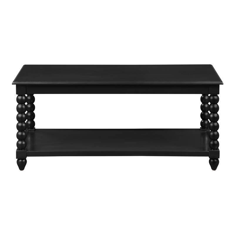 Elise Coffee Table in Black Finish