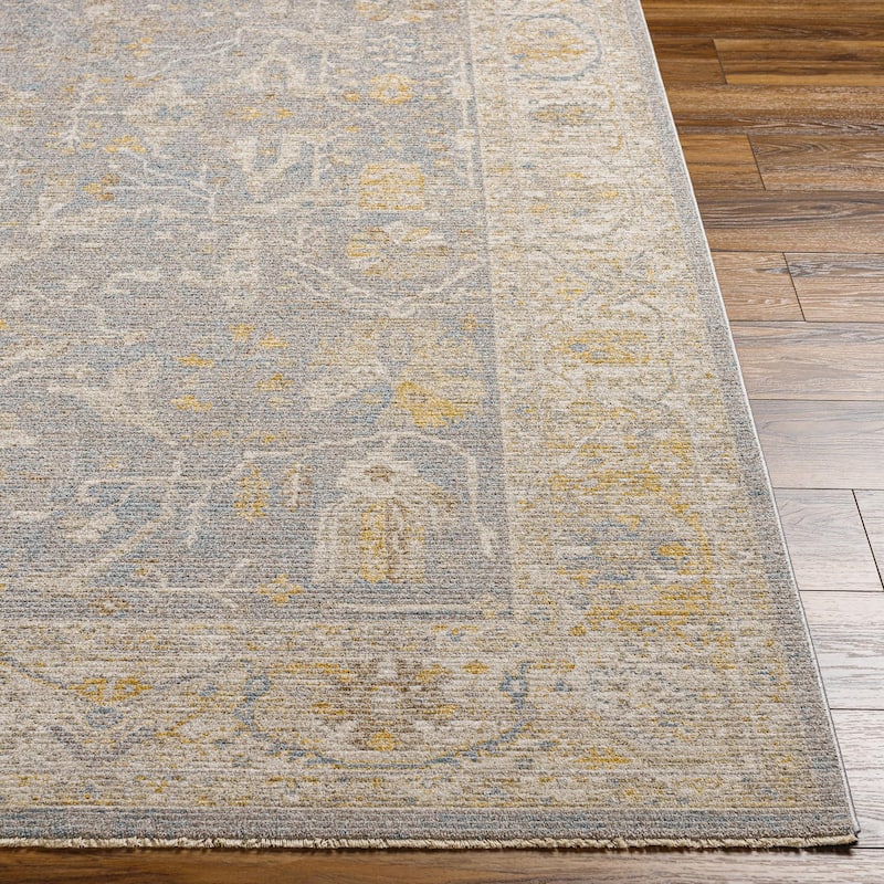 Leah Traditional Floral & Botanical Area Rug