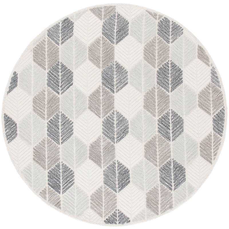 SAFAVIEH Handmade Ebony Sidonie Modern Wool Rug