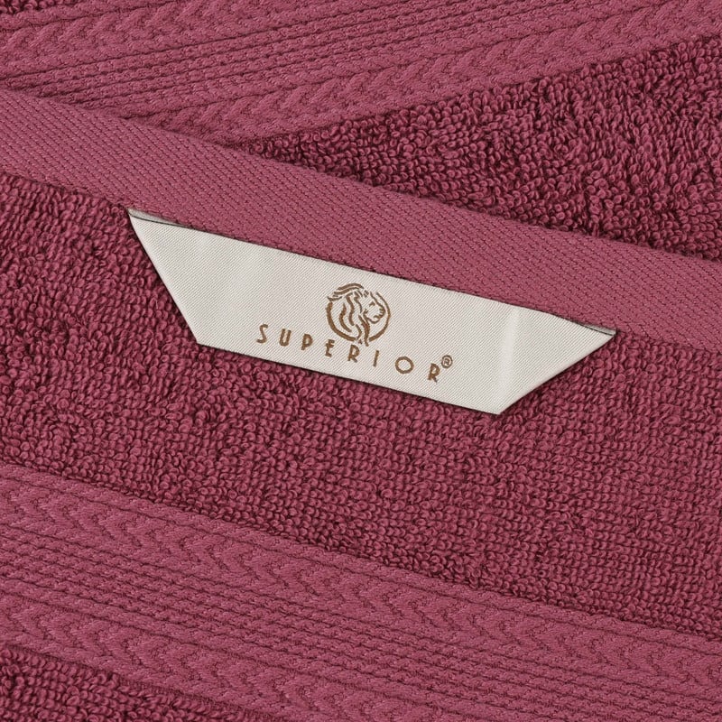 Eco-Friendly Sustainable Cotton 6-Piece Bathroom Towel Set