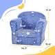 preview thumbnail 15 of 16, Kids Sofa Chair, Toddler Sofa with Glow in the Dark Fairy Design & Wooden Frame, Upholstered Baby Sofa for 18-36 Months