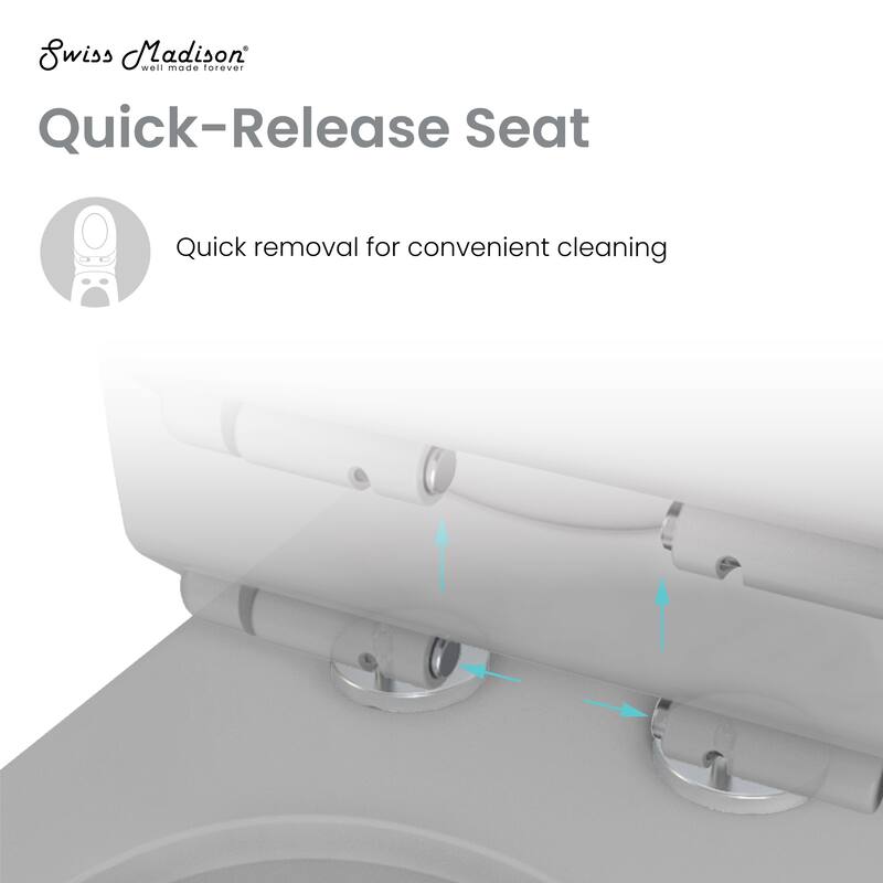 Concorde One Piece Square Toilet Dual Flush In Matte Grey 1.1/1.6 Gpf - 26.06" x 13.98" x 29.21"