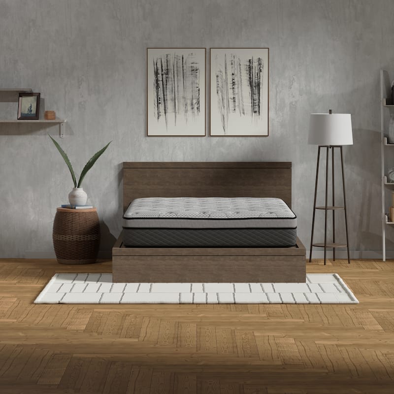 Omne Sleep Hybrid 12 Inch Medium Firm Mattress with Pocketed Coils - King