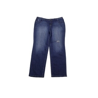 style and co slim leg jeans