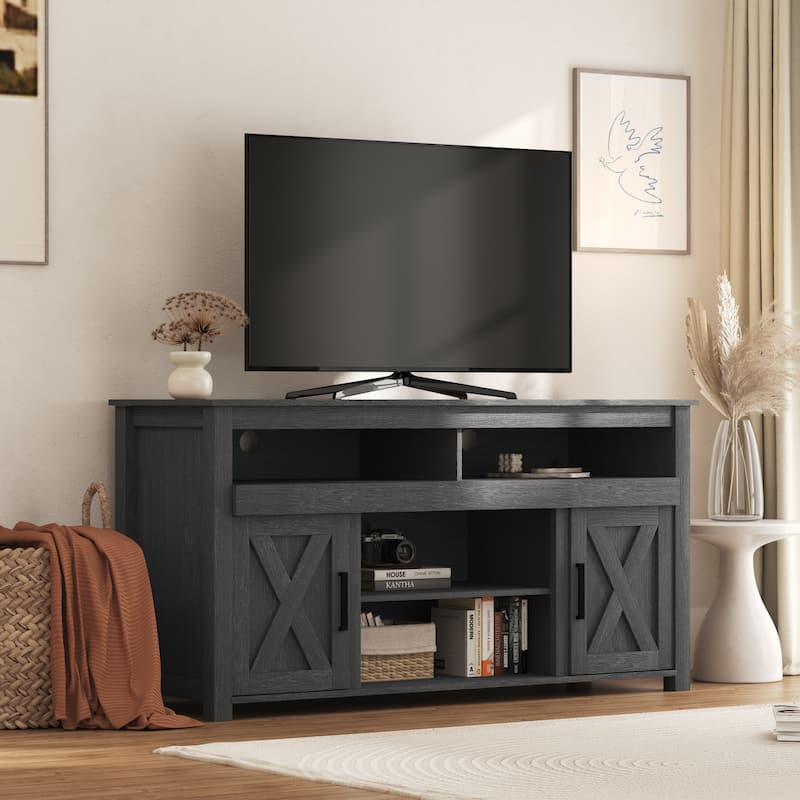 TV Stand for TVs up to 60" Farmhouse Media Console