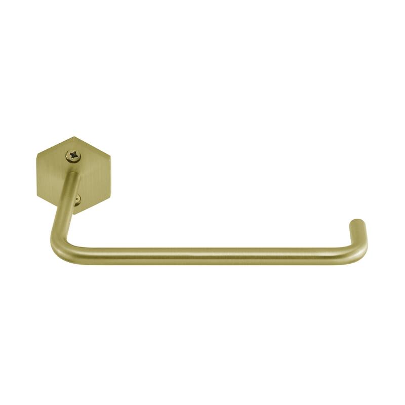 Swiss Madison SM-TPH02 Brusque Wall Mounted Toilet Paper Holder - Brushed Gold