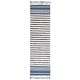 preview thumbnail 18 of 44, SAFAVIEH Handmade Kilim Collection Yosra Transitional Cotton Rug 2'3" x 8' Runner - Blue/Natural - Runner