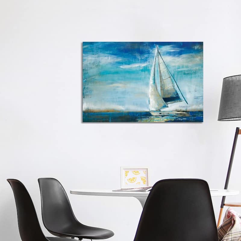 iCanvas "Sail Away" by Liz Jardine Canvas Print - 26x40x1.5