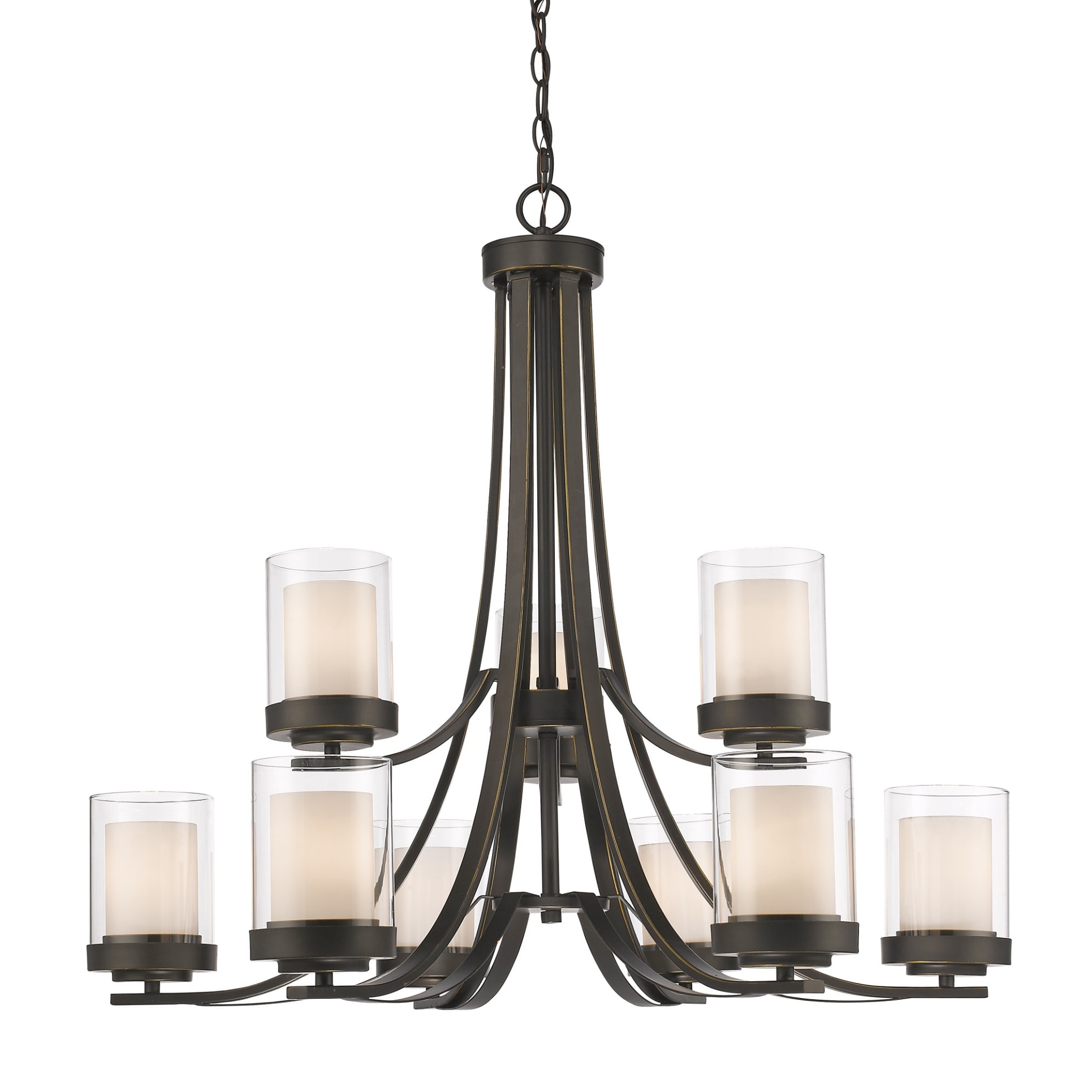Bellevue ZCH74741 Sylvia 9 Light 31" Wide Pillar Candle Style