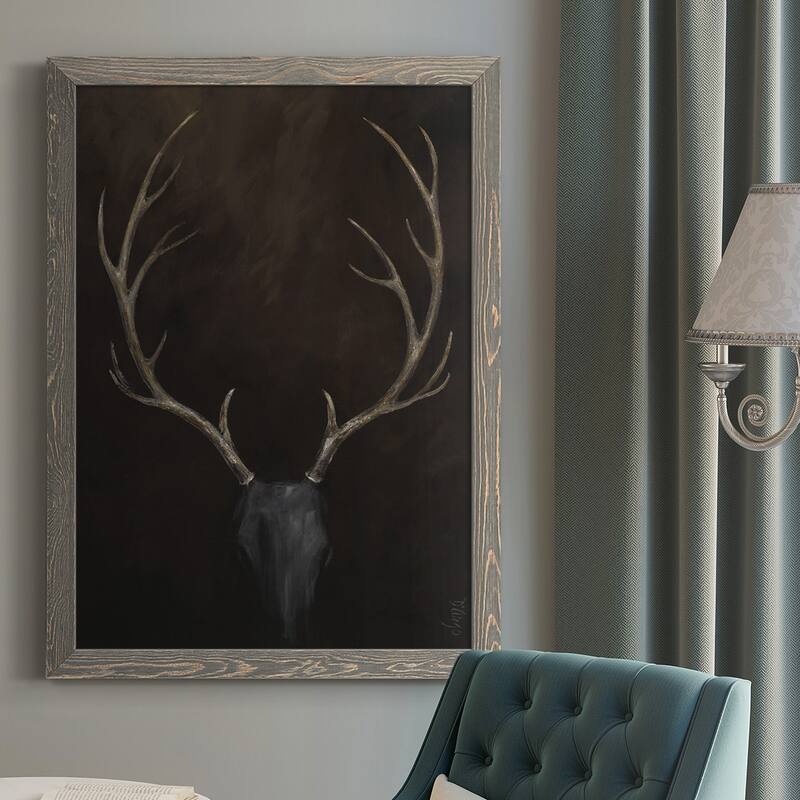 Buck-Premium Framed Canvas - Ready to Hang